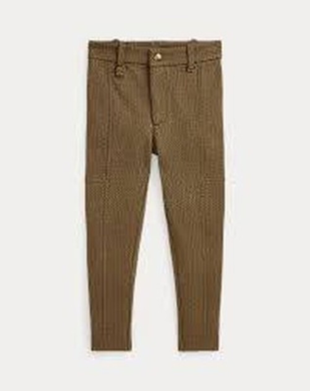Polo Ralph Lauren Better Cotton-Blend Herringbone Legging Girl's 2 Brown